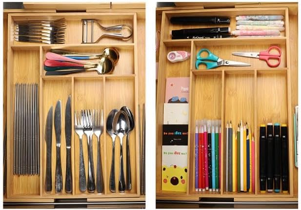 Bamboo Drawer Organizer