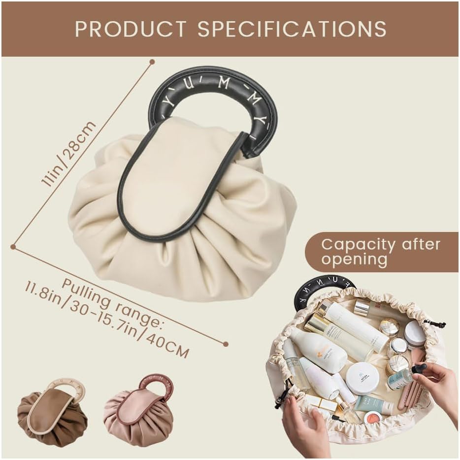 Drawstring Makeup Bag