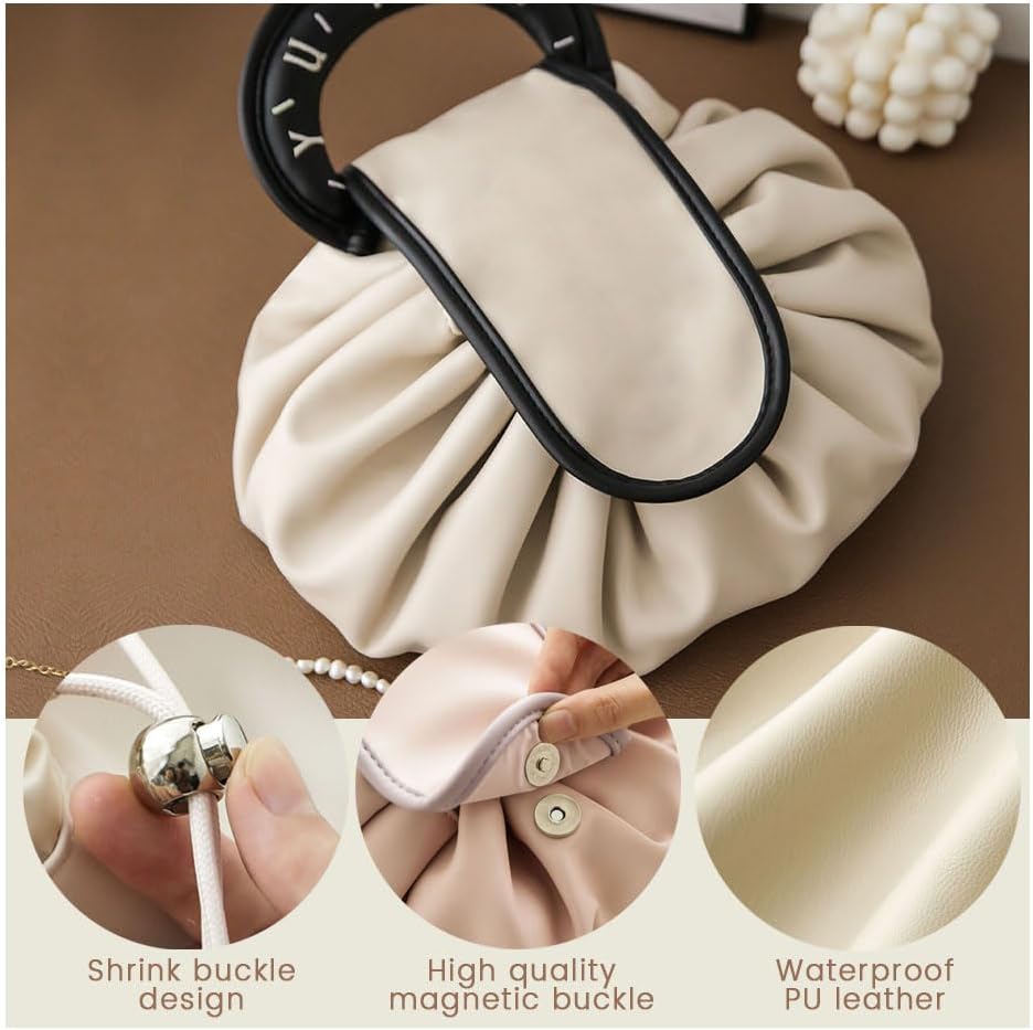 Drawstring Makeup Bag