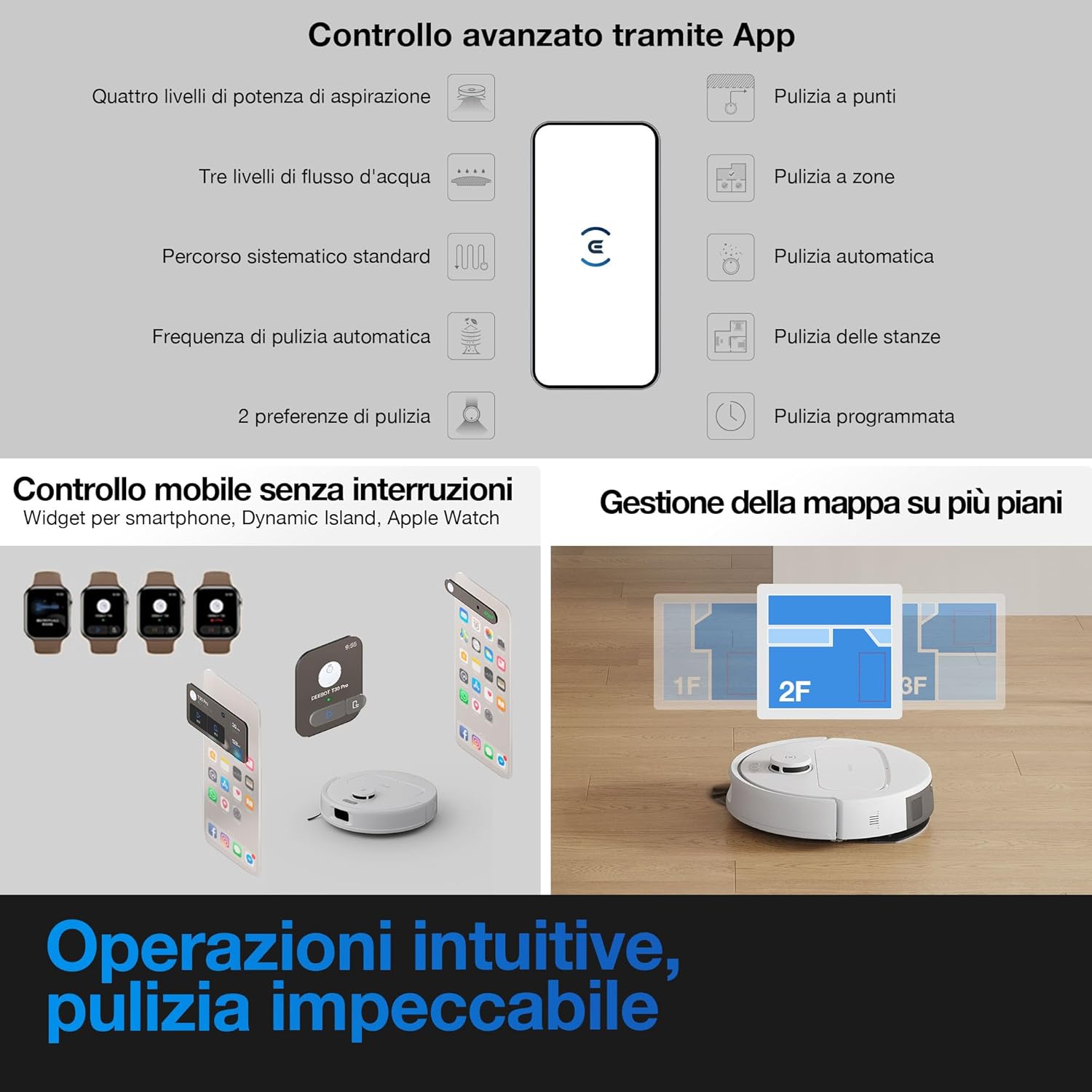 ECOVACS DEEBOT N20e Plus Robot Vacuum Cleaner