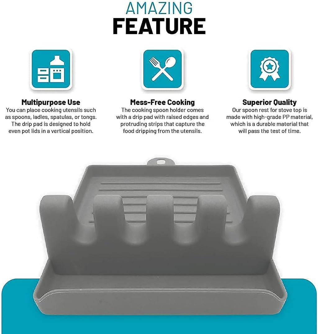 Multipurpose Cooking Utensil Rest