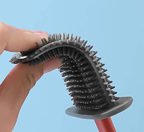 Epic Silicone Toilet Brush with Holder