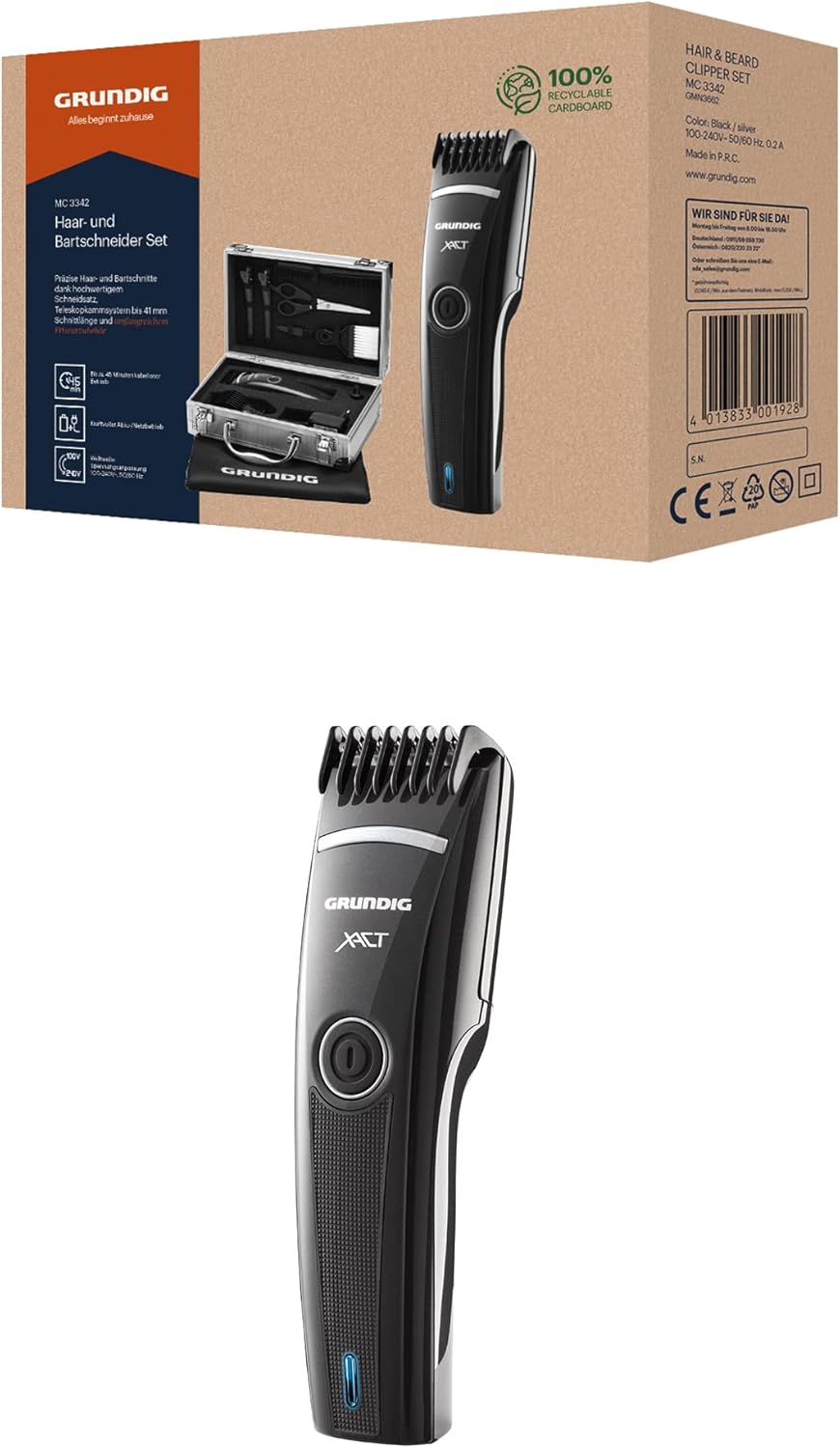 Grundig hair and beard trimmer
