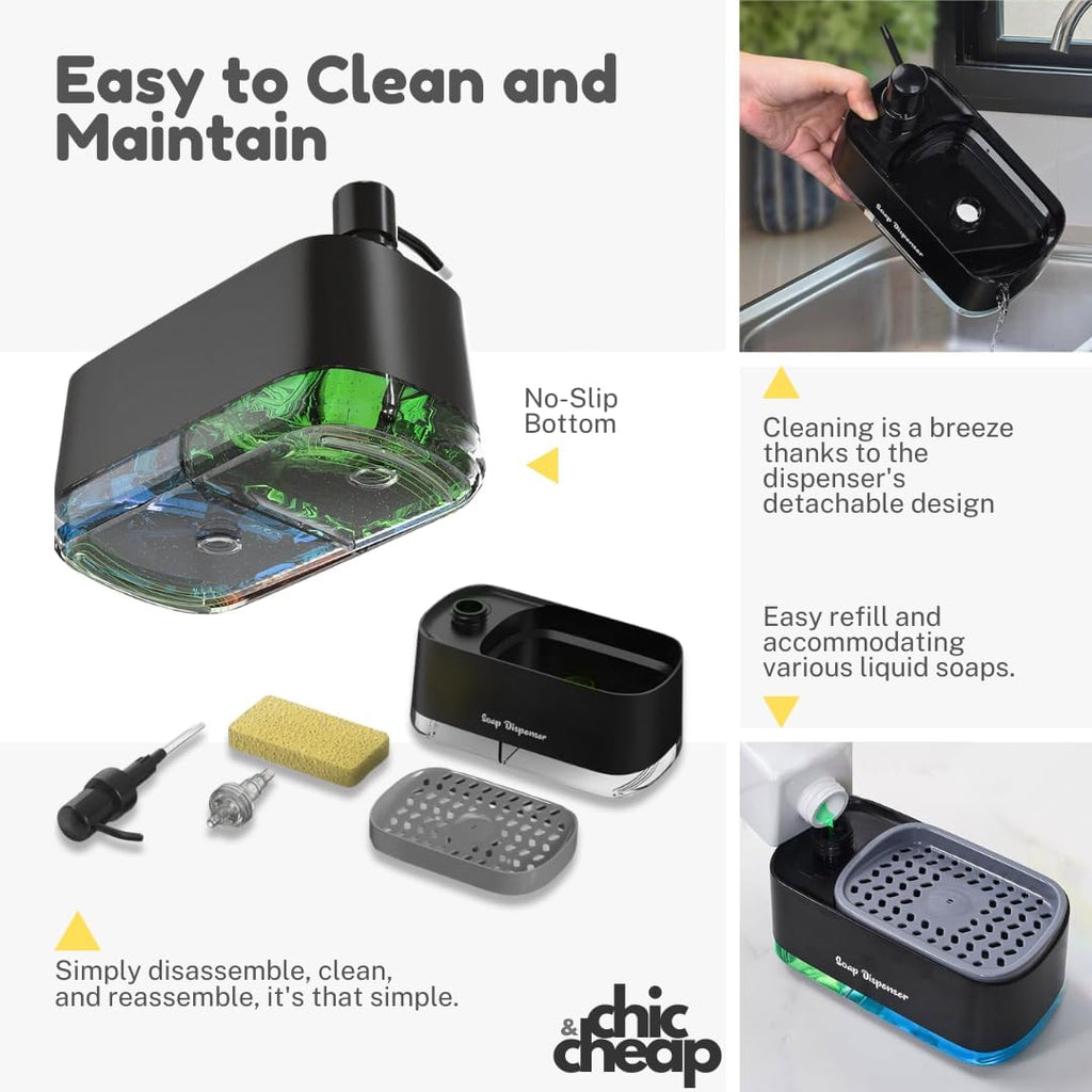 Hand and Dish Soap Dispenser