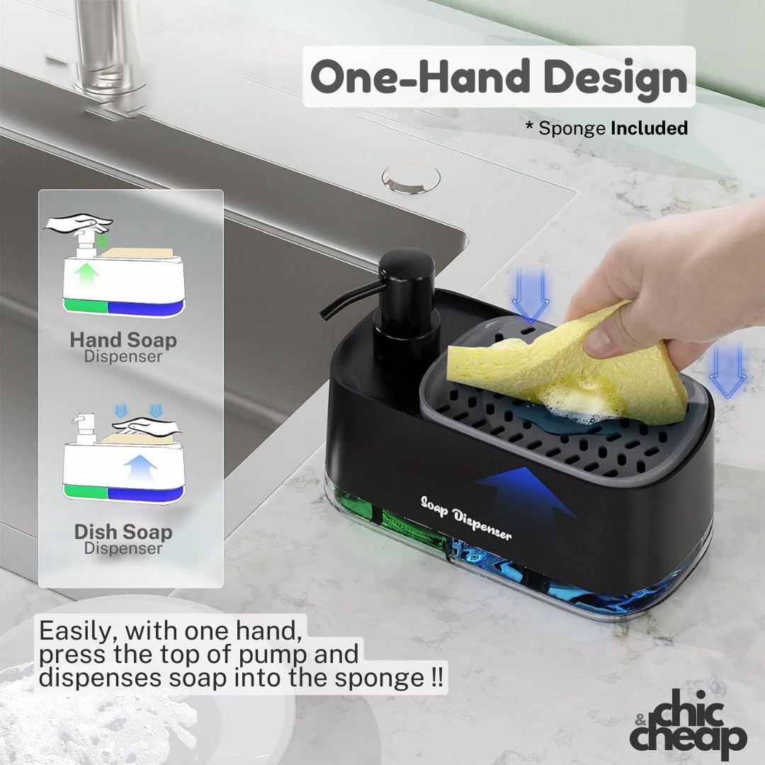 Hand and Dish Soap Dispenser