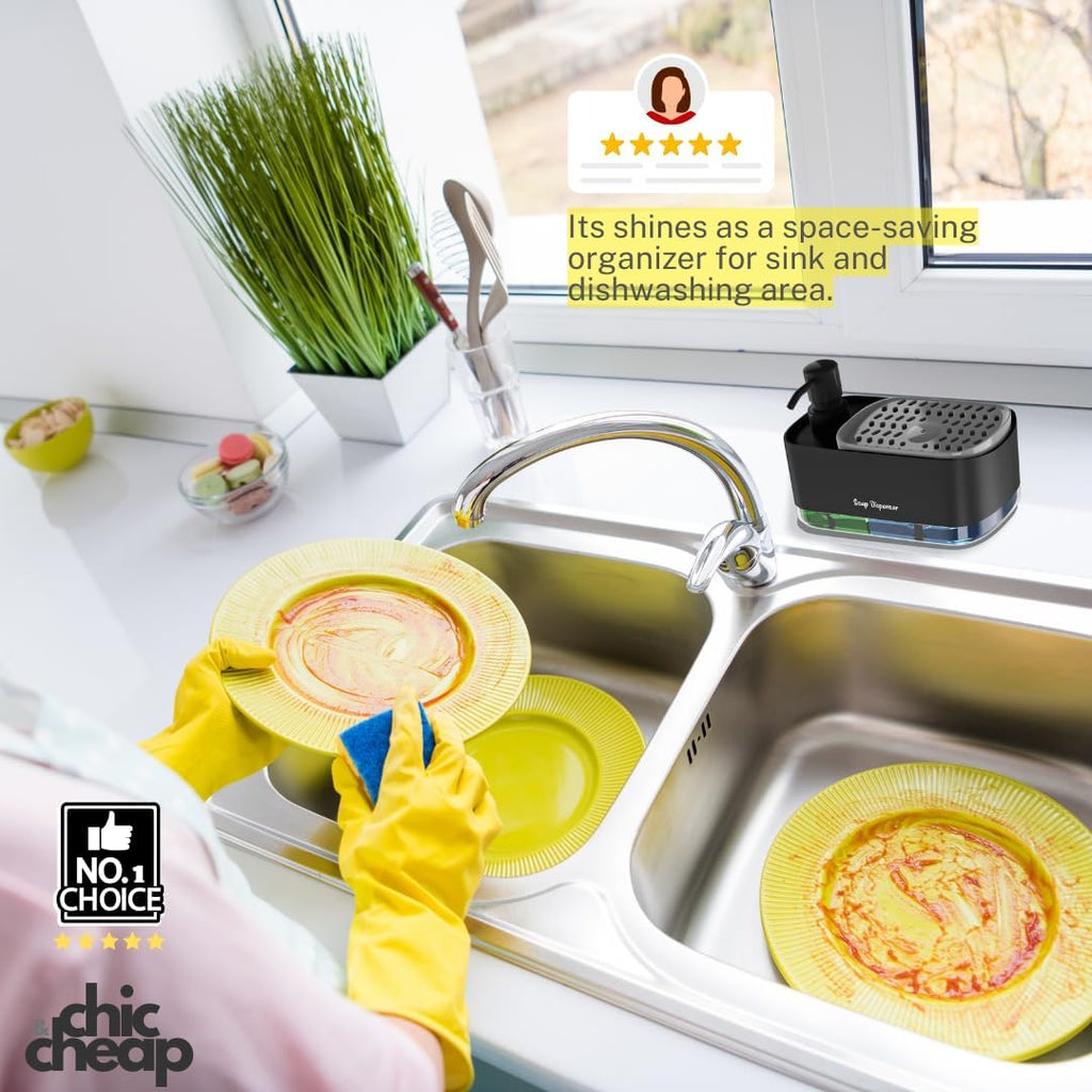 Hand and Dish Soap Dispenser