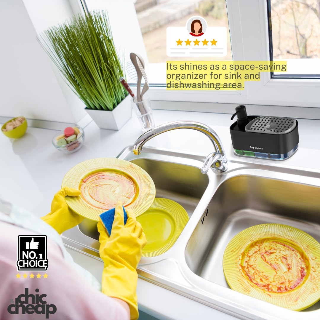 Hand and Dish Soap Dispenser