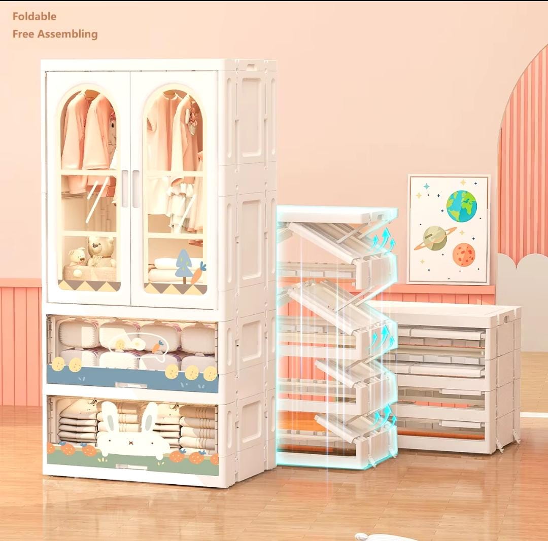 Children's Clothes Storage Cabinet