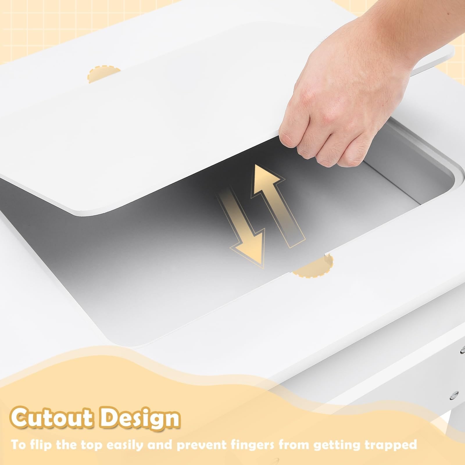 WOLTU Children's Table with 2 Chairs