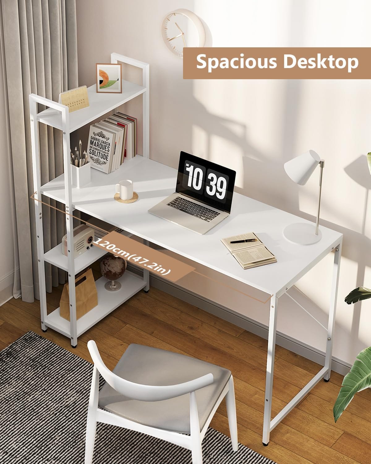 Computer Desk with Shelf