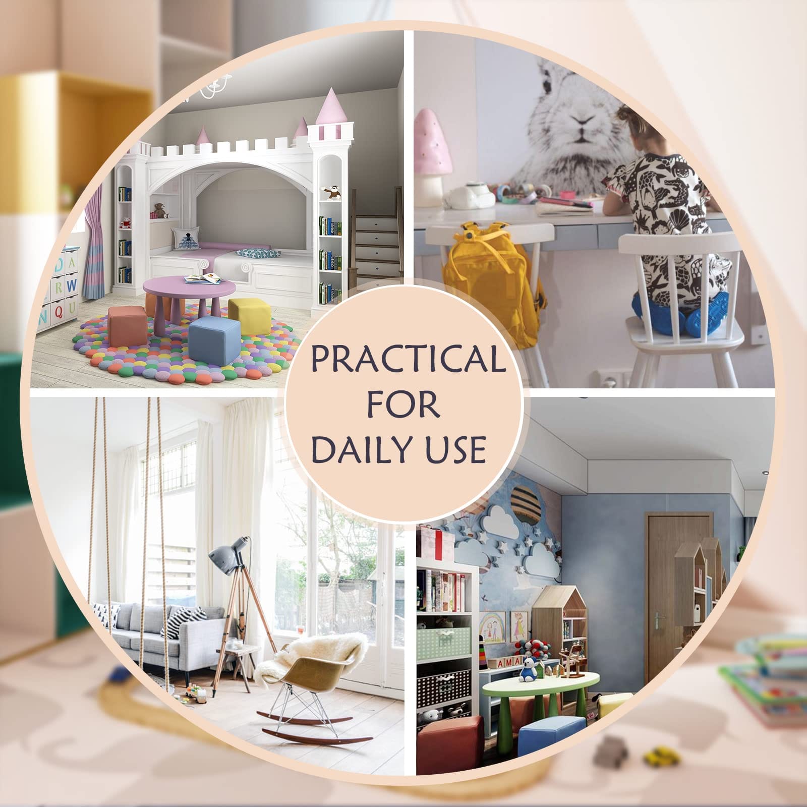 WOLTU Children's Bench with Storage Space