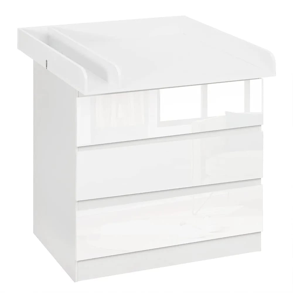 WOLTU Changing Table, Chest of 3 Drawers