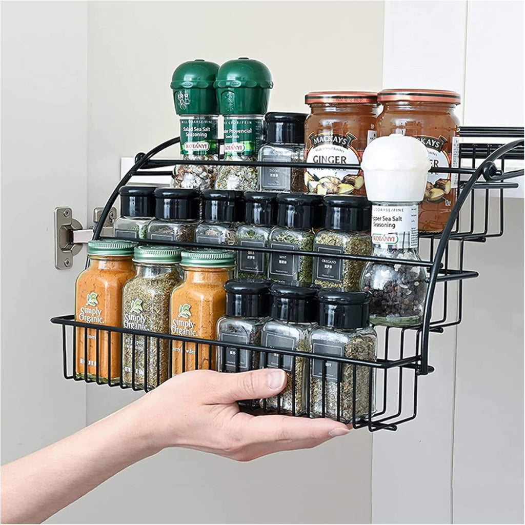 kitchen Organizer Pull Down Spice Racks