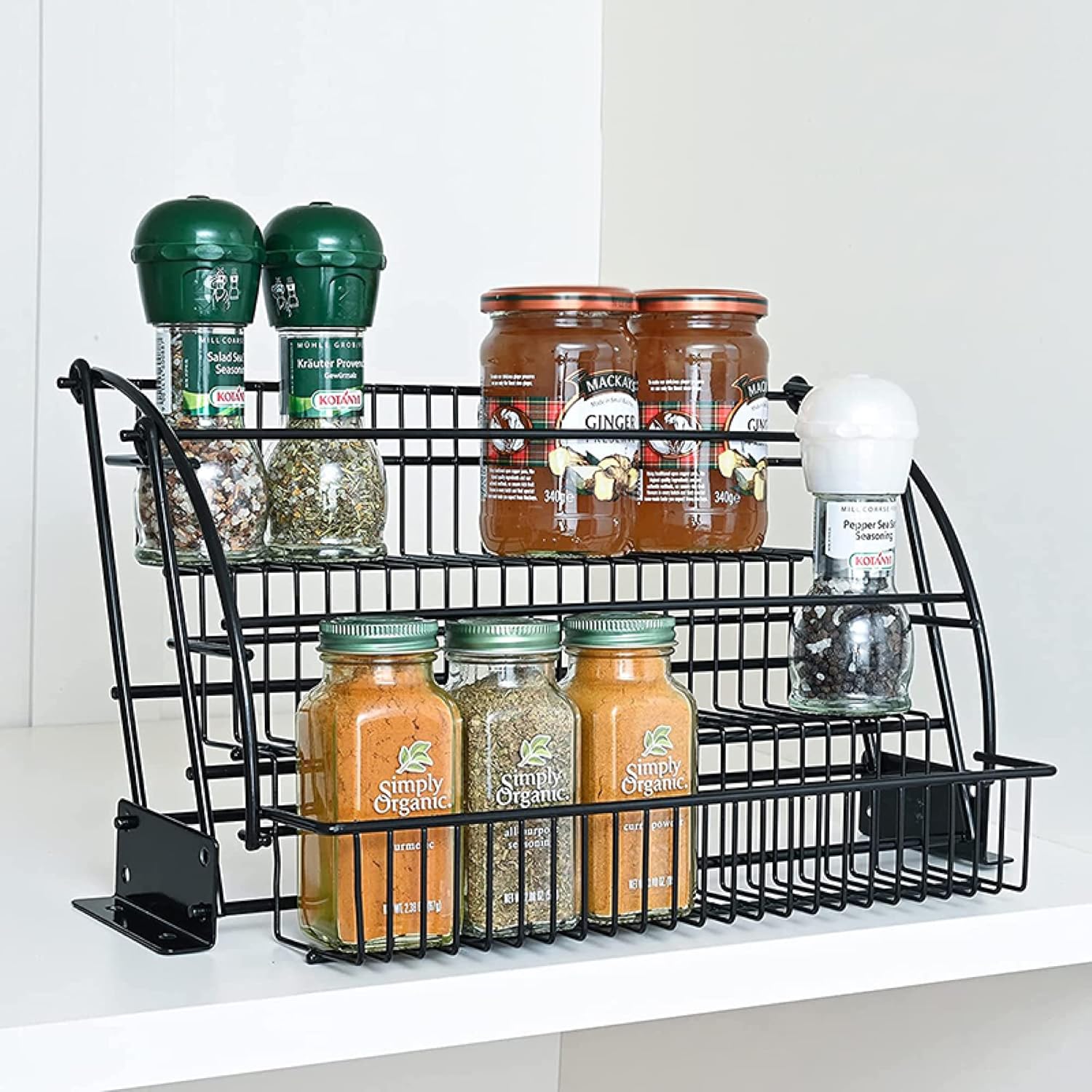 kitchen Organizer Pull Down Spice Racks
