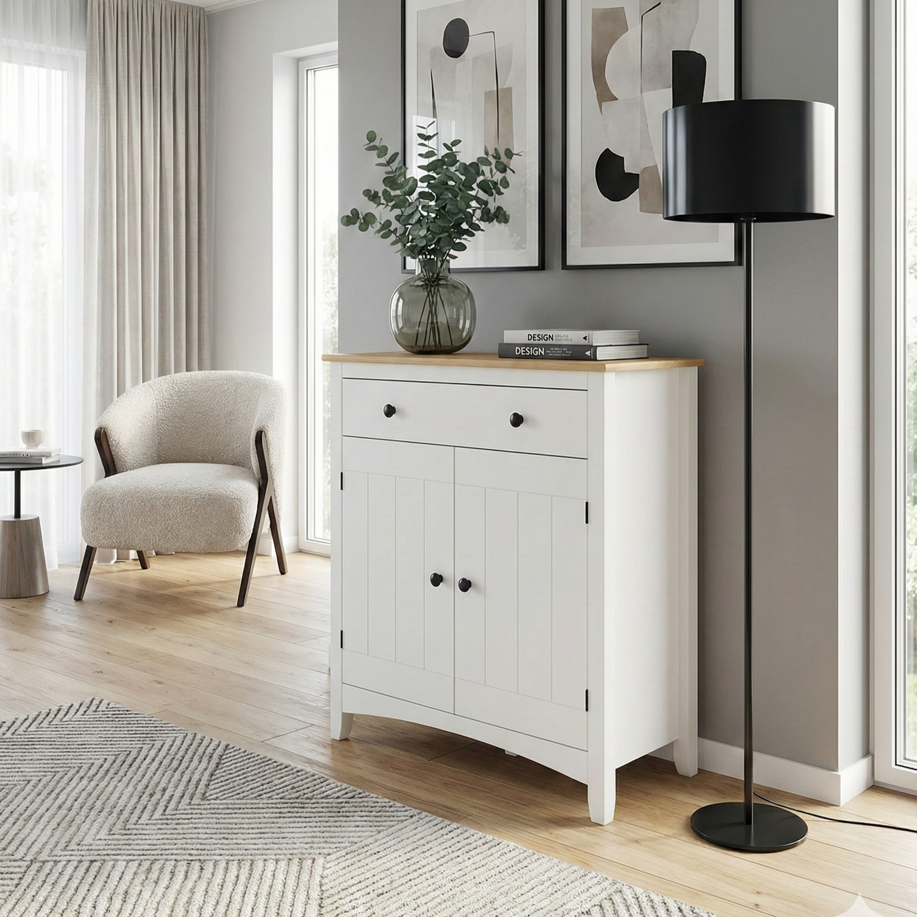 Classic Wooden Storage Cabinet