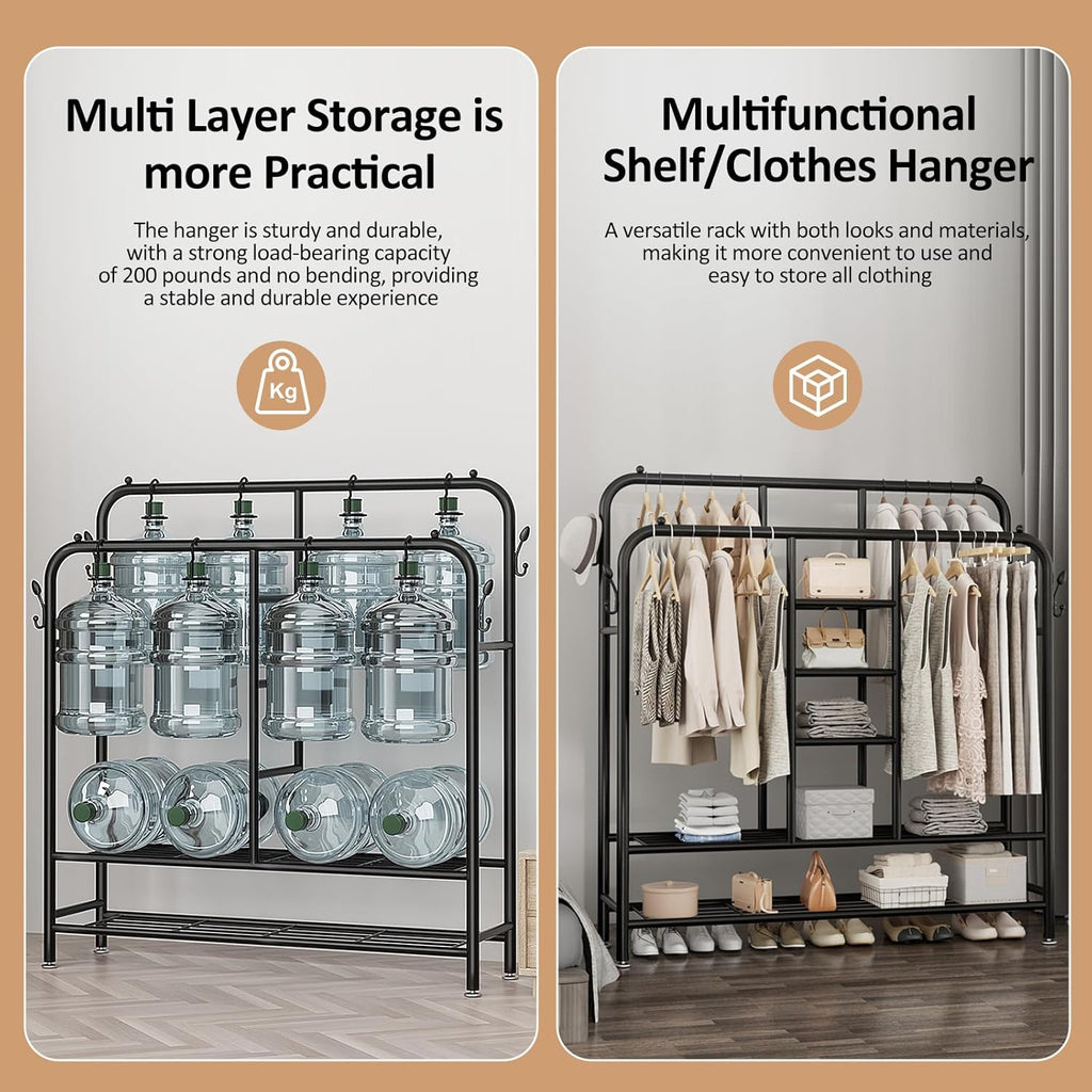 Heavy-Duty Open Wardrobe Closet