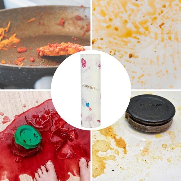 50 Sheets Roll Reusable Oil-absorbing Lazy Rag