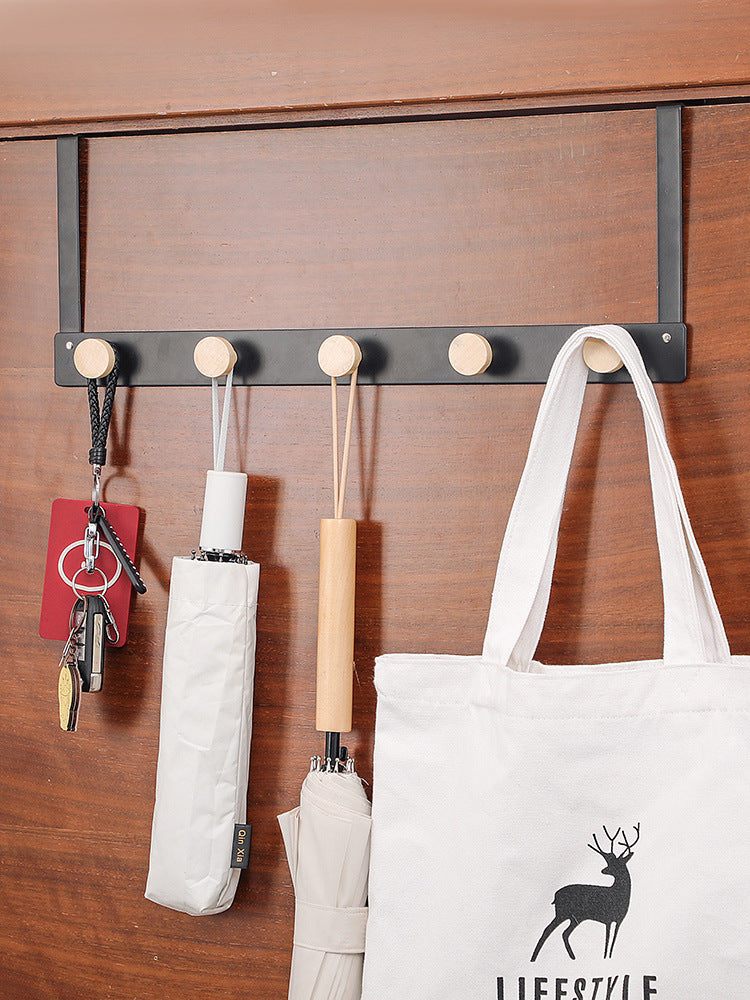 Over the Door Metal Hook Rack