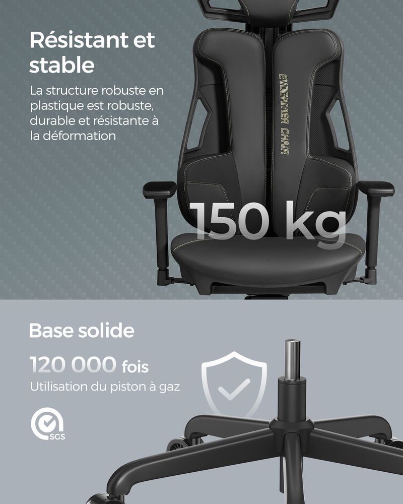 SONGMICS Adjustable Gaming Chair