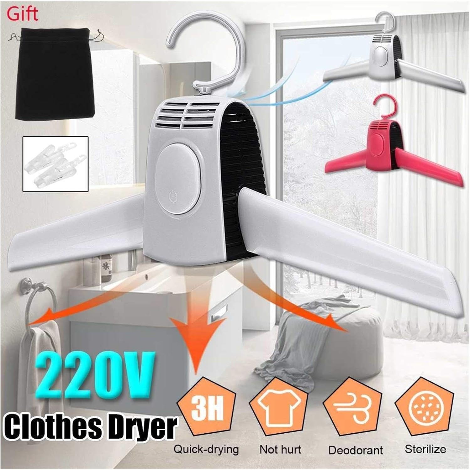 Portable Electric Clothes Dryer