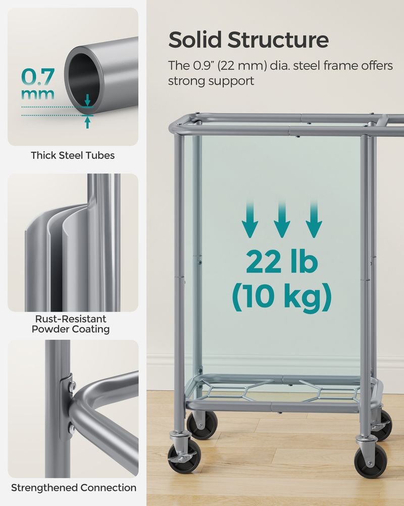 SONGMICS Laundry Basket RLS004W01