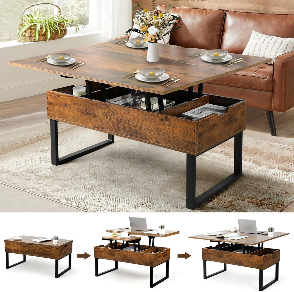 SMOOL 3 in 1 Multi-Function Top Coffee Table