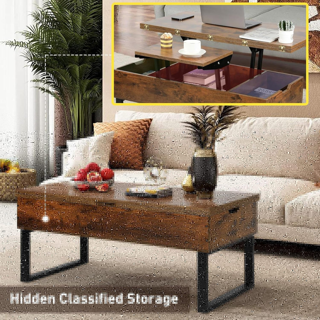 SMOOL 3 in 1 Multi-Function Top Coffee Table