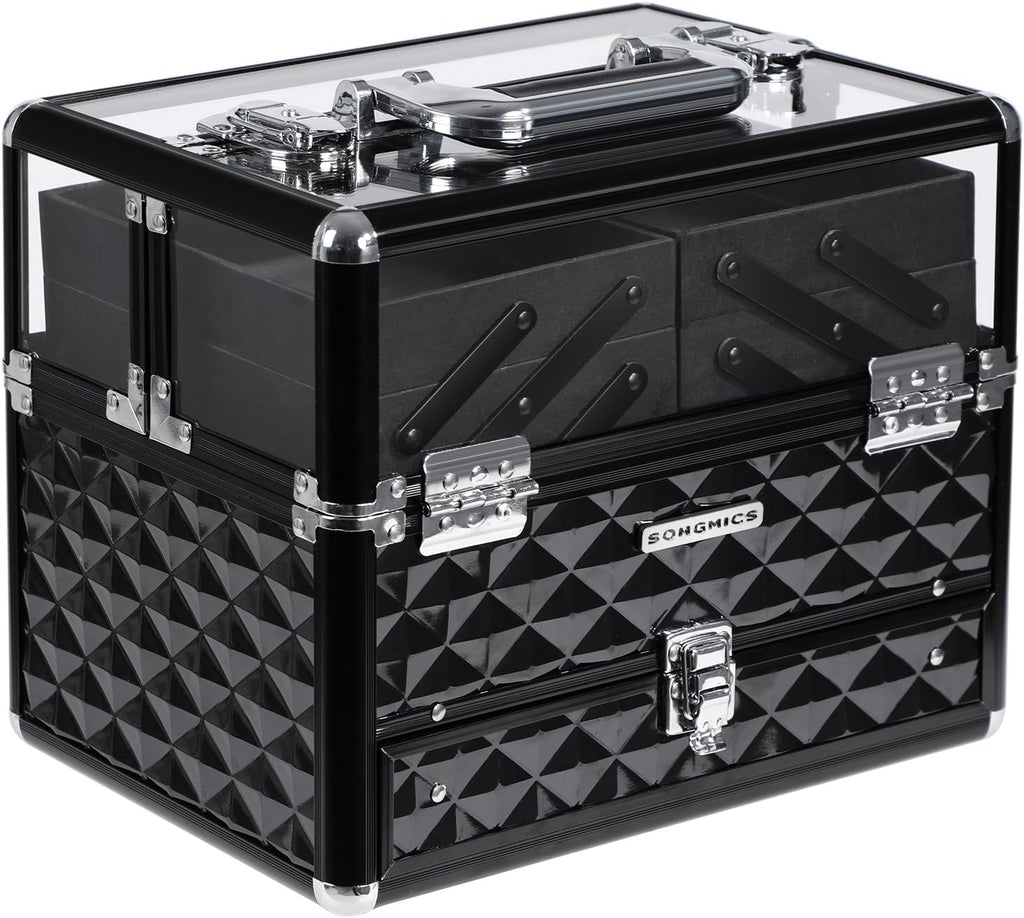 SONGMICS Deluxe Makeup Case JBC318B
