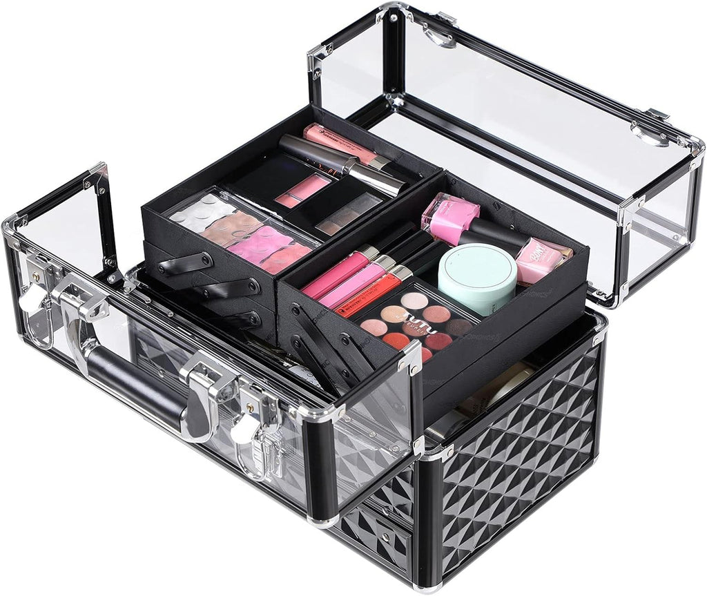 SONGMICS Deluxe Makeup Case JBC318B
