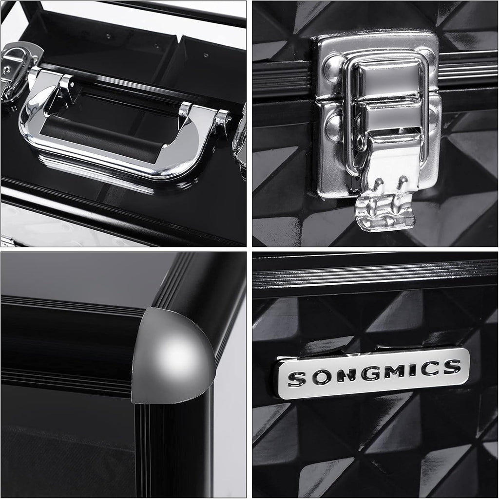 SONGMICS Deluxe Makeup Case JBC318B