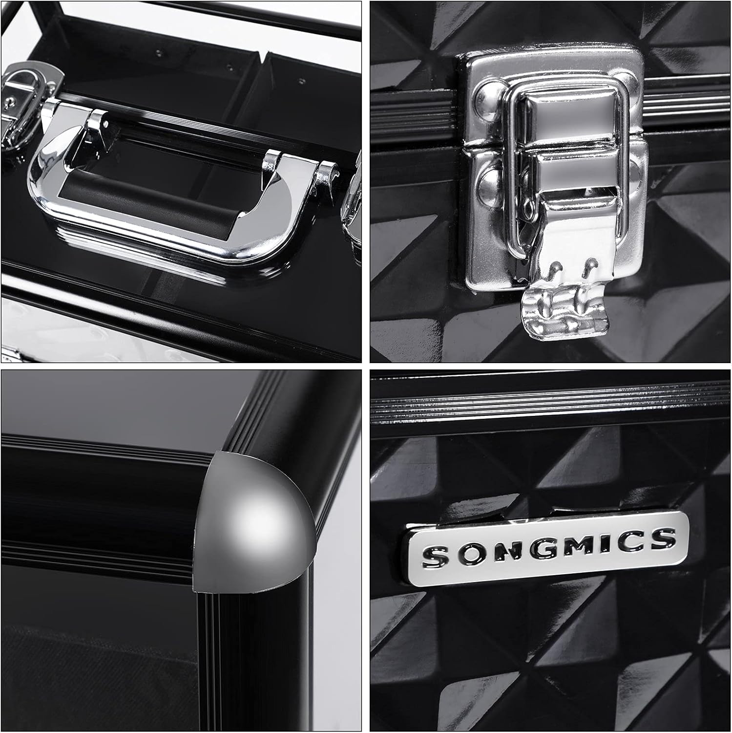 SONGMICS Deluxe Makeup Case JBC318B