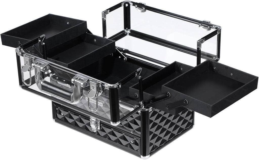 SONGMICS Deluxe Makeup Case JBC318B