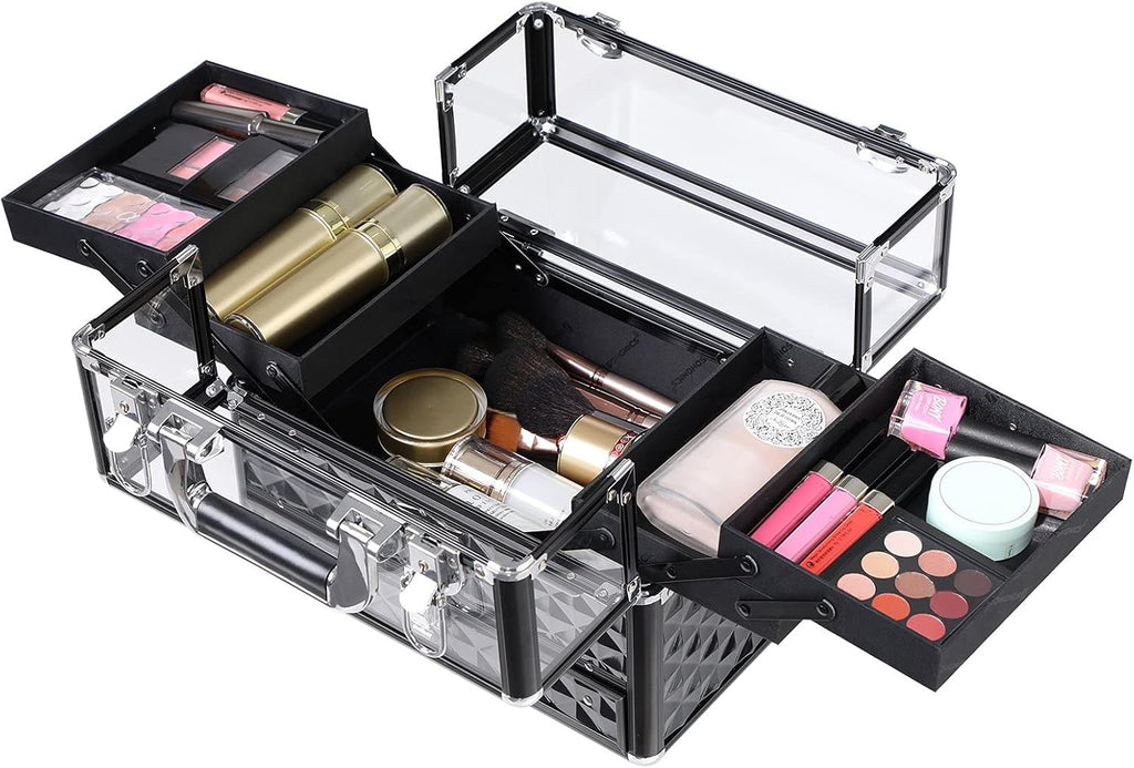 SONGMICS Deluxe Makeup Case JBC318B