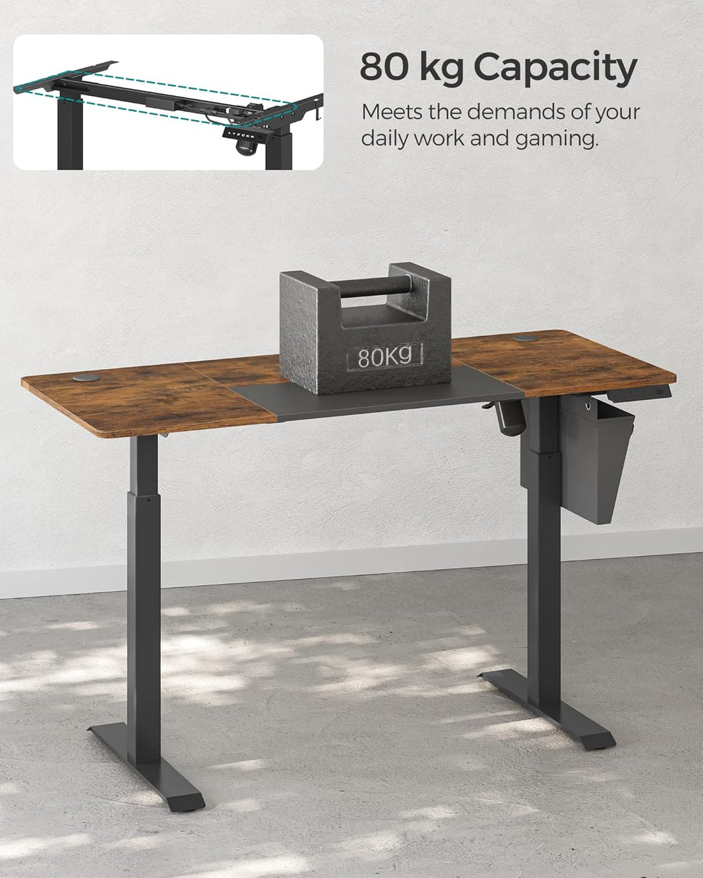 SONGMICS Electric Standing Desk