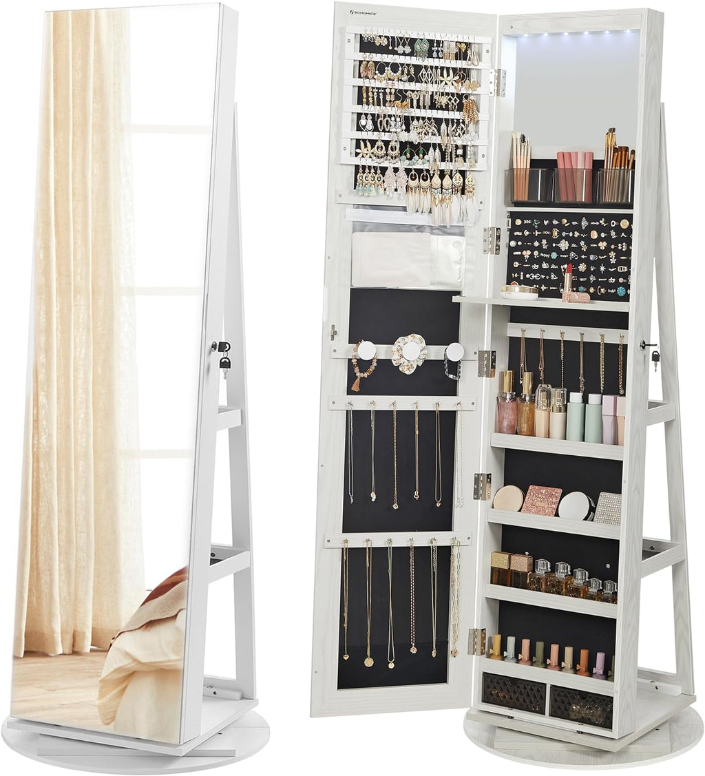 SONGMICS Jewellery Cabinet