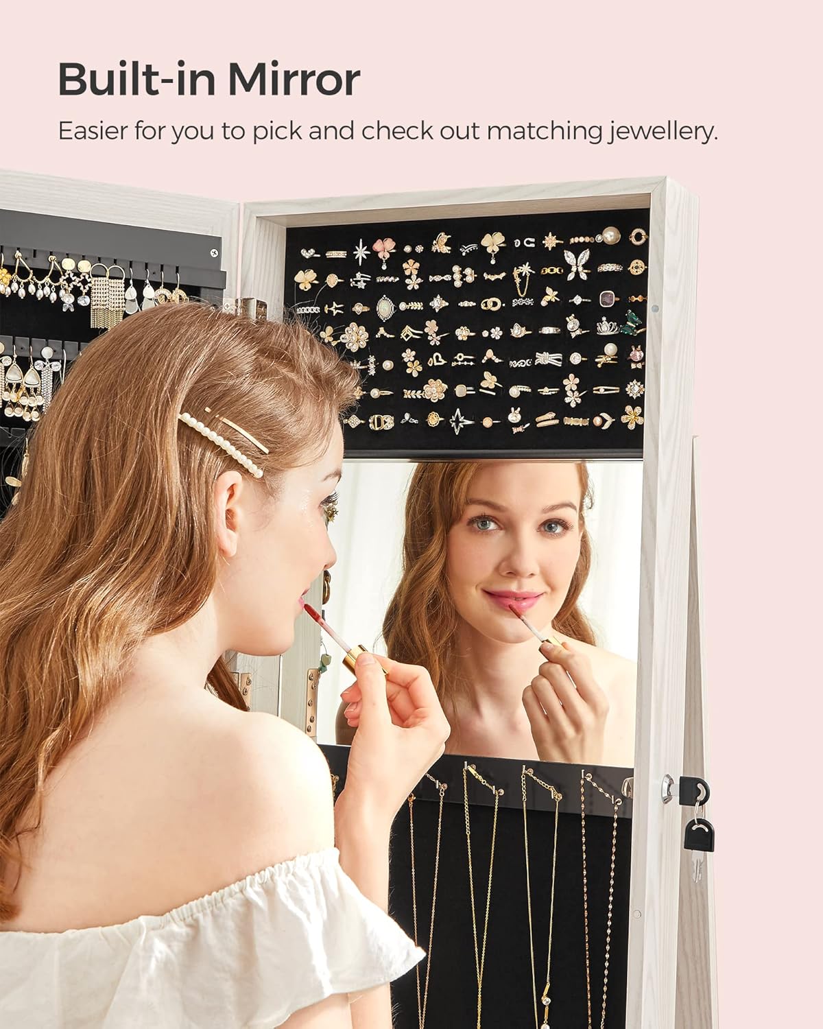 SONGMICS Jewellery Organiser