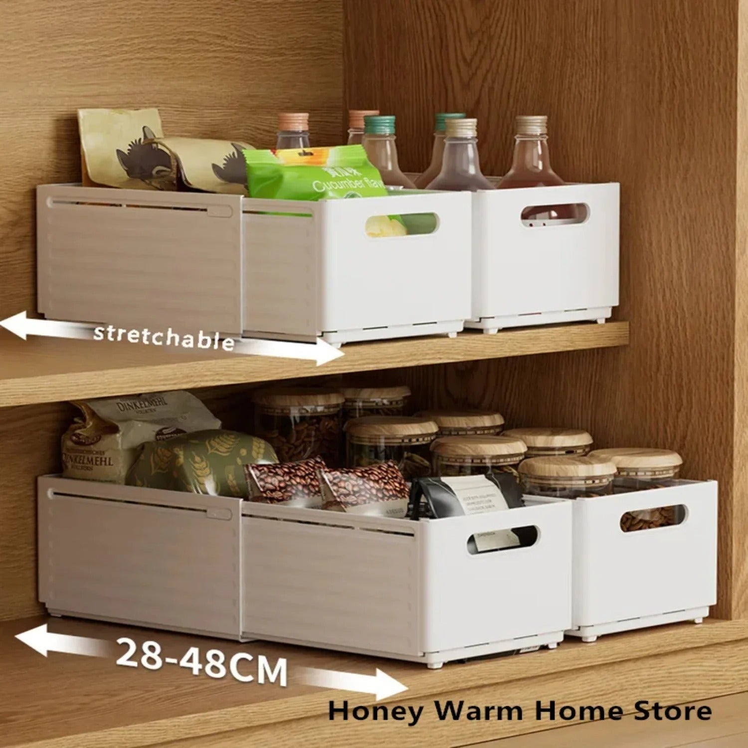 Sliding Stackable Storage Drawers