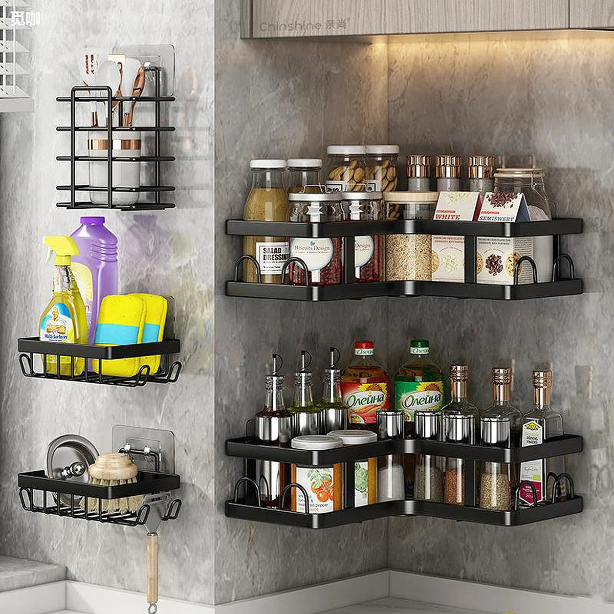 Set of 5 Shower Organizer