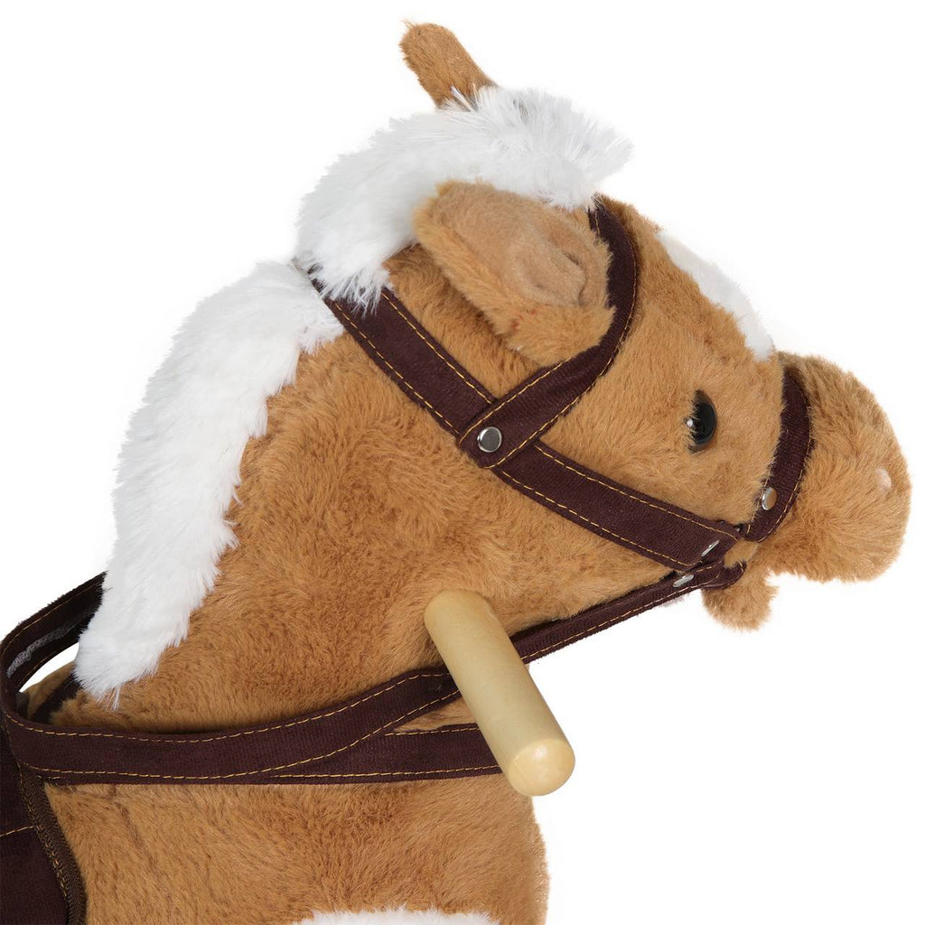 WOLTU Rocking Horse Rocking Animal Baby Toy with Animal Sounds and Handles
