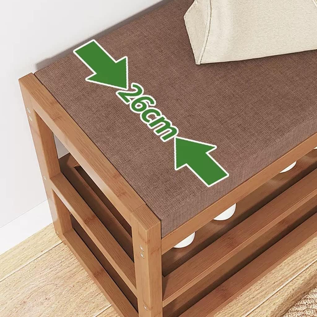 Bamboo 2-Tier Shoe Rack