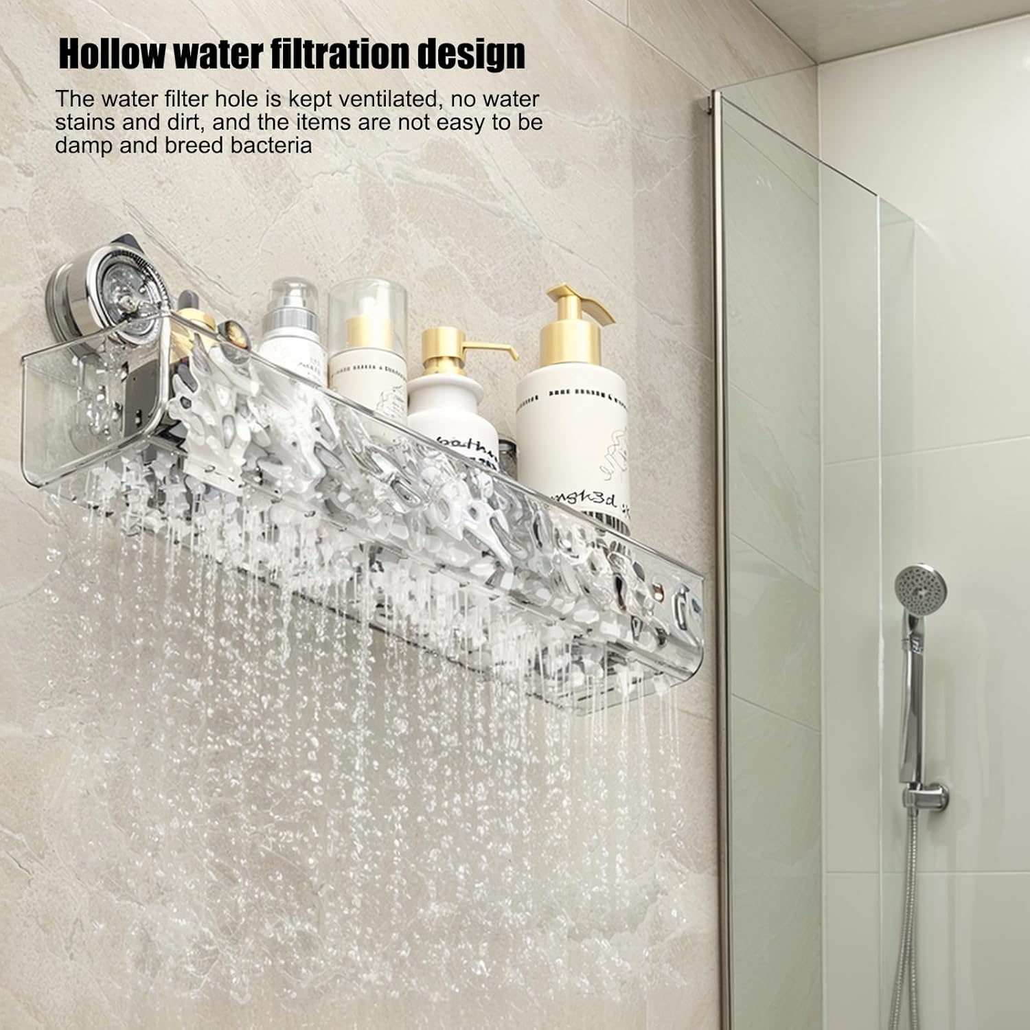 Shower Shelf with Suction Cup (118)