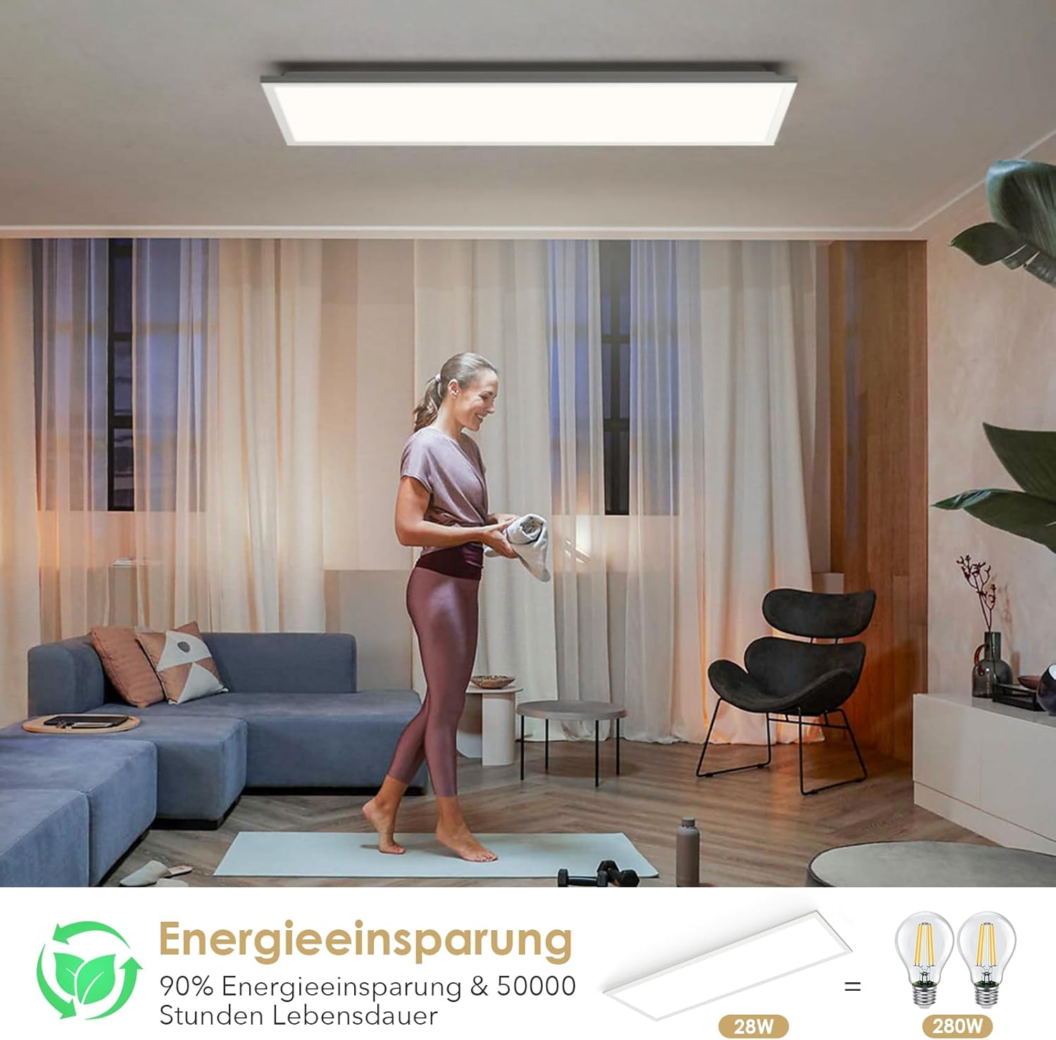 LED Ceiling Light Panel