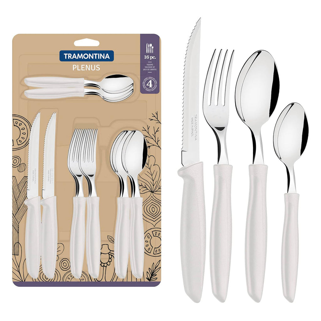 Tramontina Set of 16 Plenus Tableware Cutlery