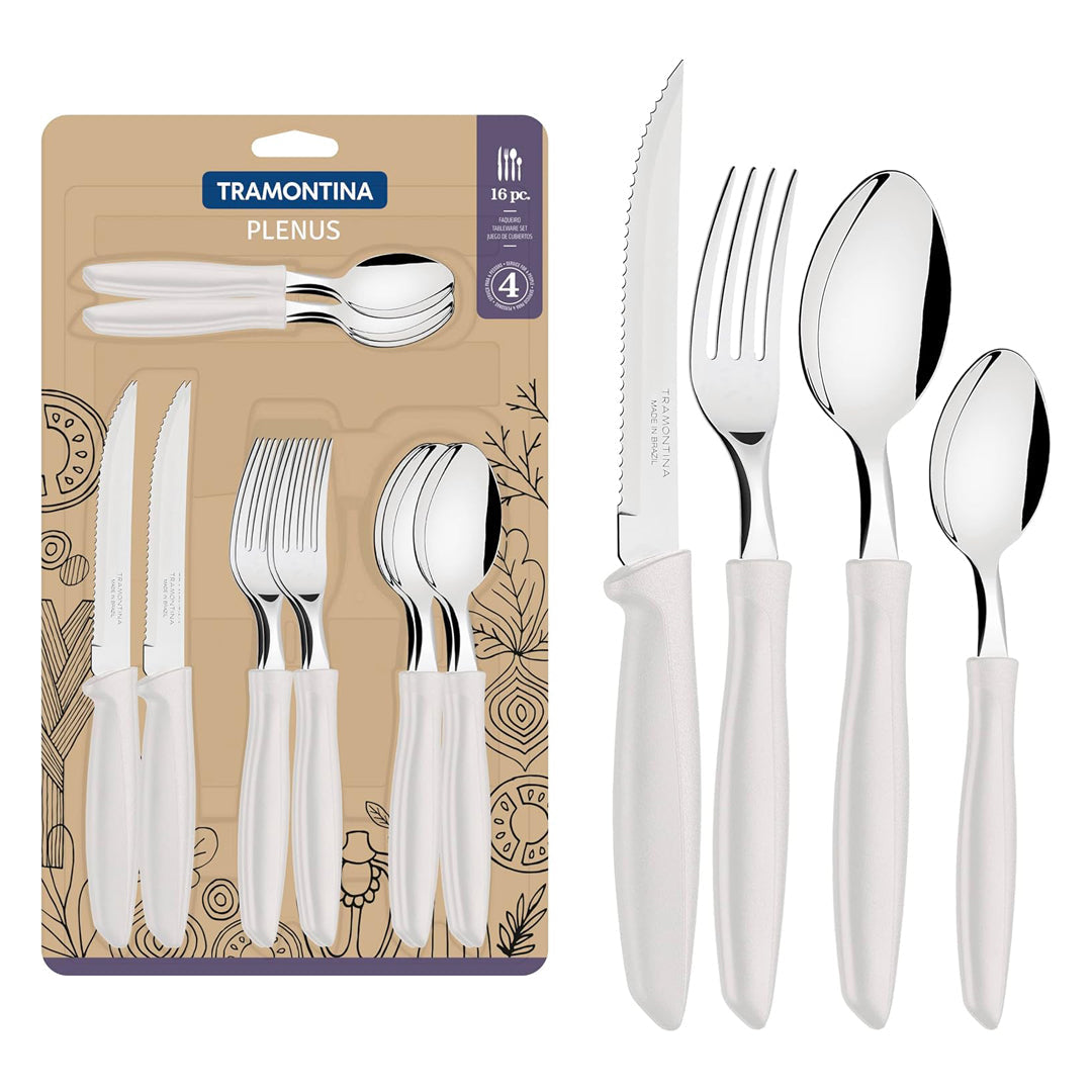Tramontina Set of 16 Plenus Tableware Cutlery