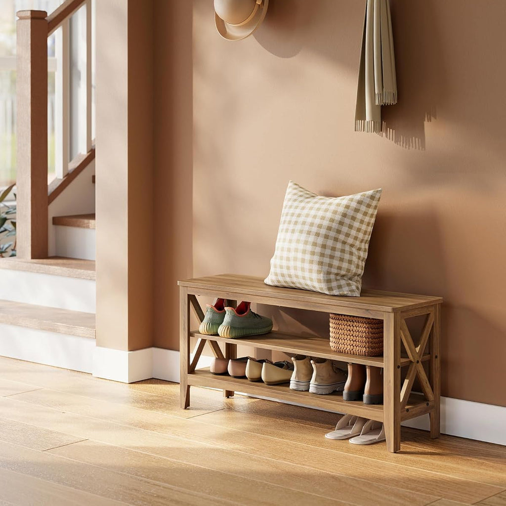 VASAGLE, Entryway Storage Bench
