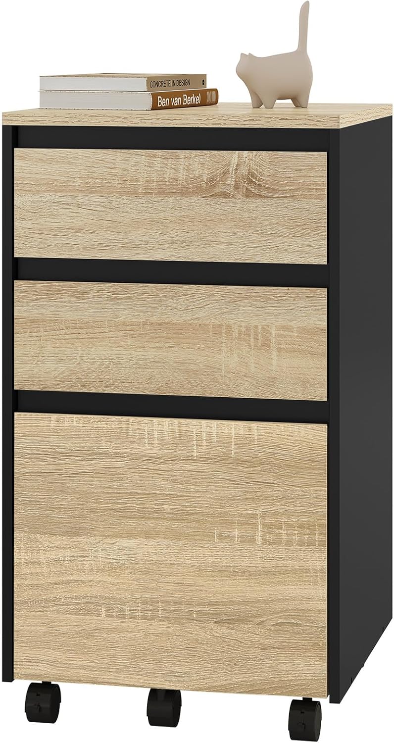 WOLTU Cabinet with 3 Drawers