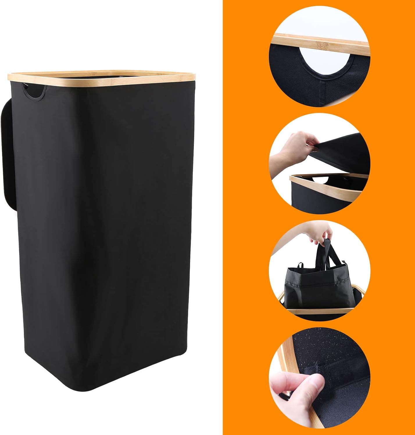 Laundry Basket with Lid