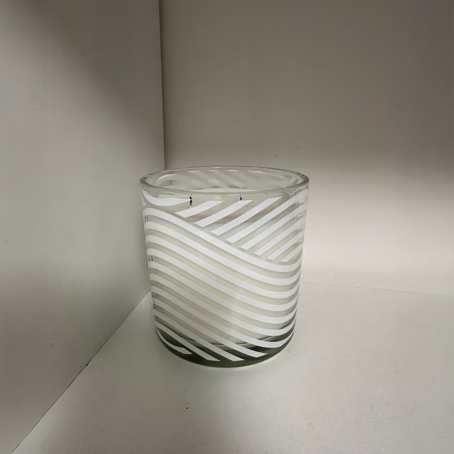 Clear Glass Candle