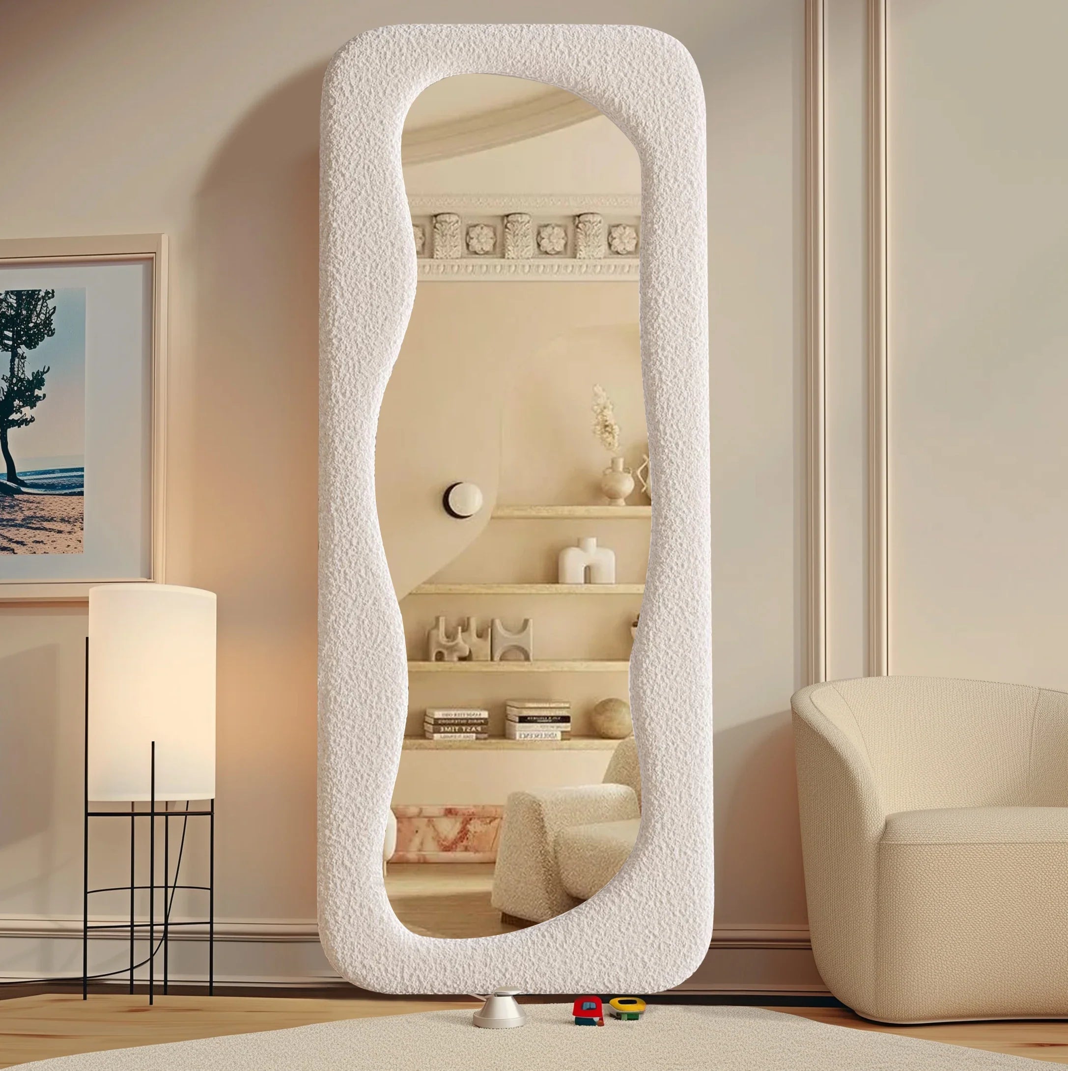 Full-Length Leaning Mirror