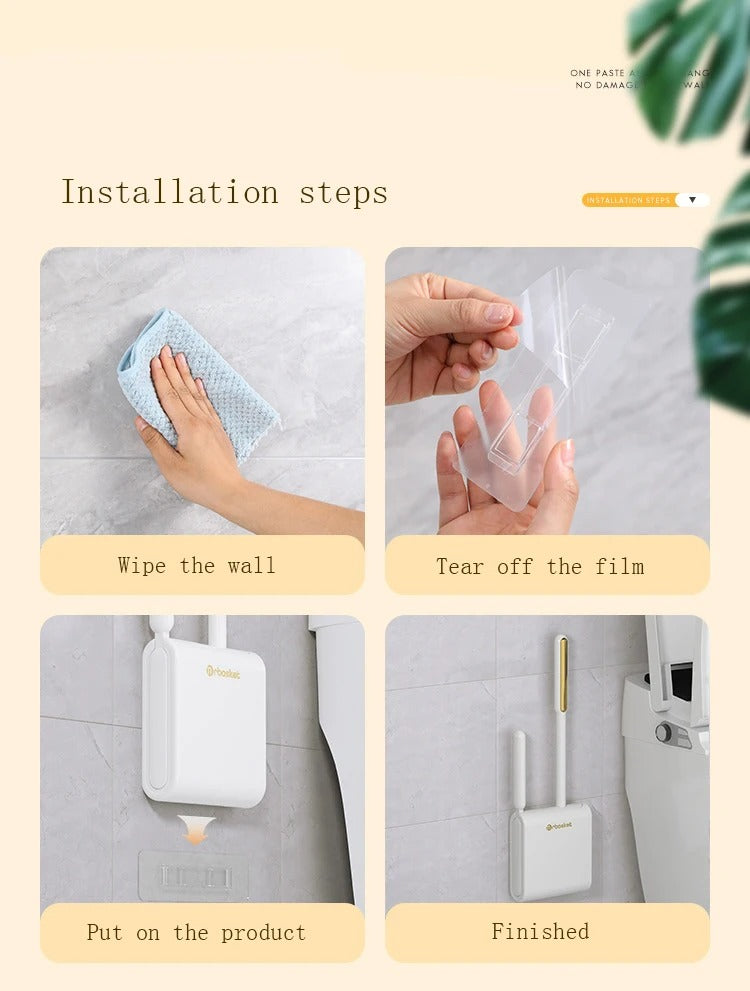 Wall Mounted Toilet Brush